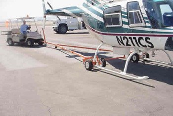 Bell 206, OH-58, MD Helicopters 500 Series Rear Towbar (Ball Hitch)