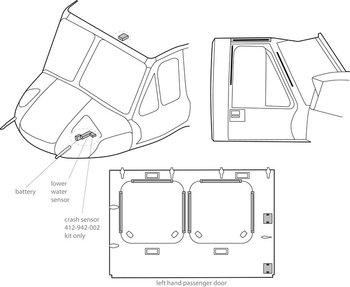 Bell 212, 412, 412EP Crew HEEL System (Over Water Kit)