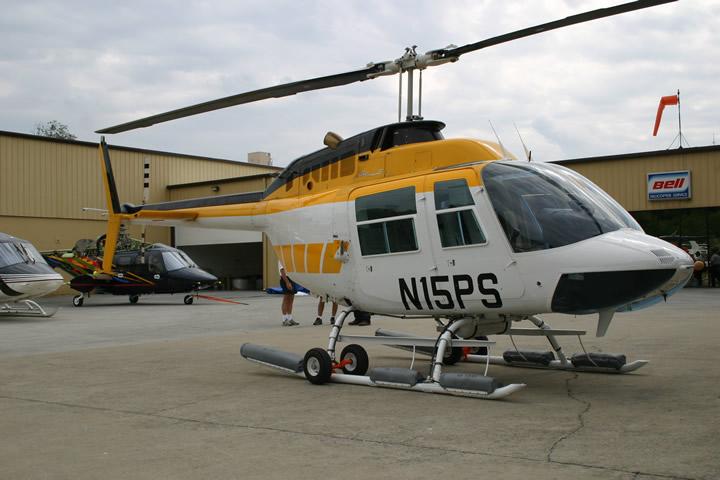 Bell 206A, B w/Lightweight Pop-Out Floats