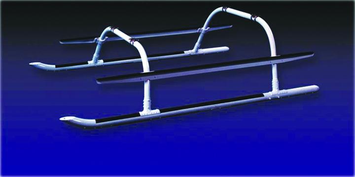 Bell 206 Increased Gross Weight (IGW) High Skid Gear Kit w/o Steps