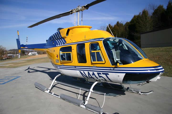Bell 206L, L-1, L-3, L-4 w/Lightweight Pop-Out Floats