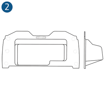 Hat Bin w/Shoulder Harness Provisions Beige