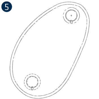 Crew Window w/ Dual Snap Vents Lt. Gray, L/H