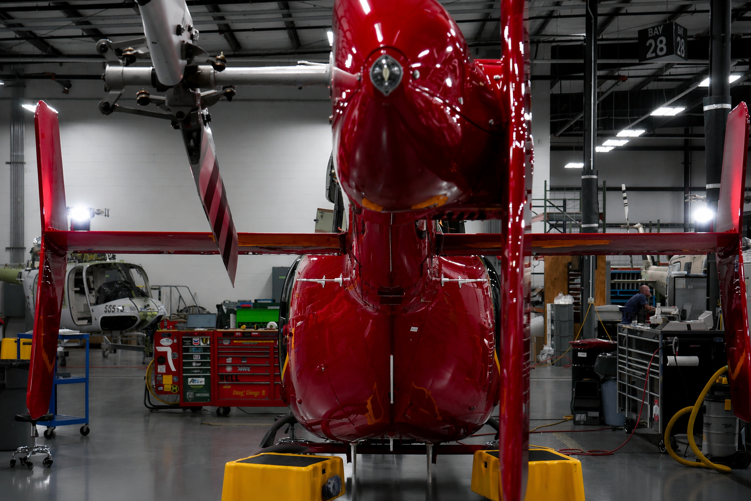 Bell 407, Tel-Tail Floodlight Kit