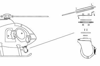 MD 500, 520, 530 Series, FLIR Systems 2000, 2500 And 3000 Thermal Imager Nose Mount Kits
