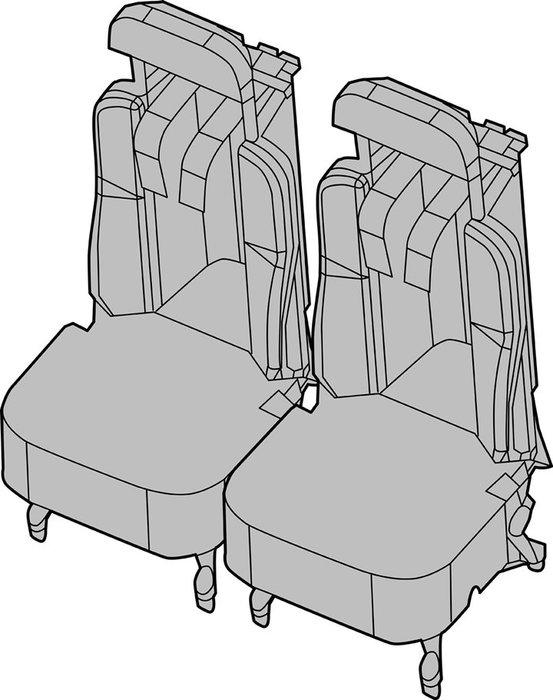 Scuba Seat Set, Bell 412, 412EP