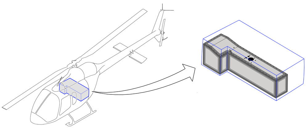 Bell 505, Auxiliary Fuel System Installation Kit