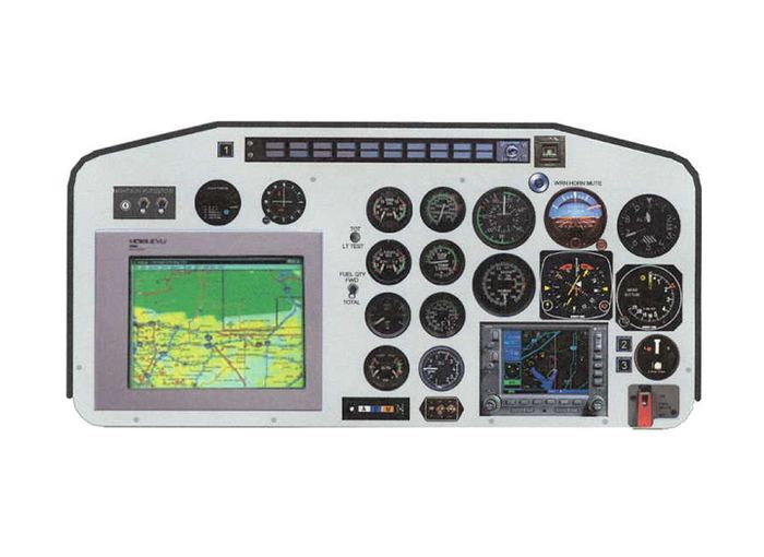Bell Control Panel Layout Bell 206L Series Expanded Instrument Panel | Expanded Instrument Panel ...