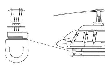 Bell 407, Wescam Model 104/12 Camera Quick Mount Kit