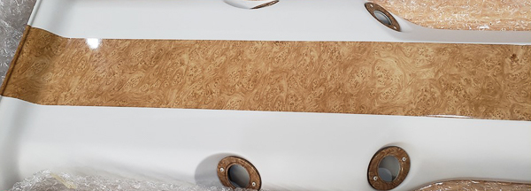 Trim Replacement Kit, Chiffon with Burl Woodgrain Accent