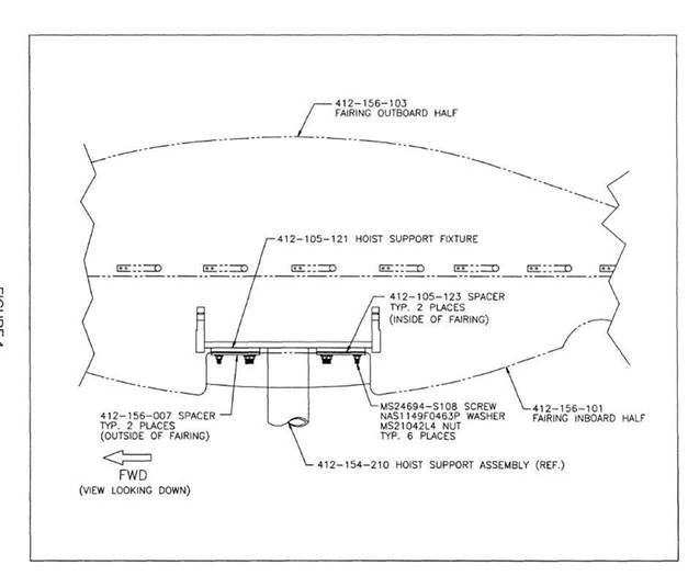 Bell 205, 212, 412 Breeze Eastern 600 lb. Hoist (Includes hoist system and provisions)