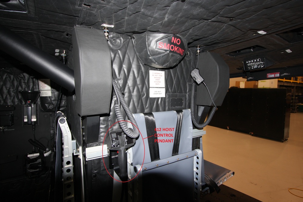 Bell 205, 212, 412, UH-1 w/o Hoist installed