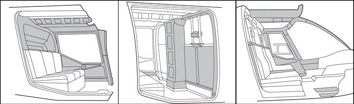 CUSTOM INTERIOR SHIP KIT STD - BEIGE
