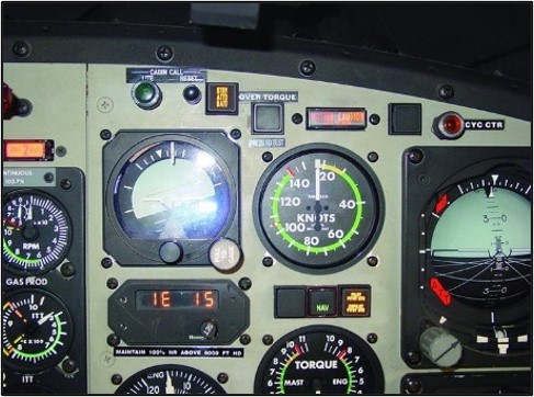 Bell 407GX Electronic Standby Attitude Indicator