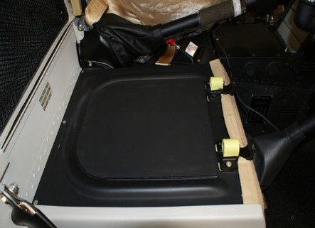 Bell 407 Crew Seat Armored Plating (Kit includes armored seat backs and bottoms for Pilot and Co-Pilot)