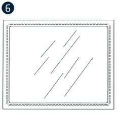 Cargo Door Window Clear, L/H or R/H