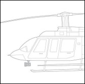 MD Helicopters 500, 520, 530 Series FLIR Thermal Imager Cargo Hook Mount Only