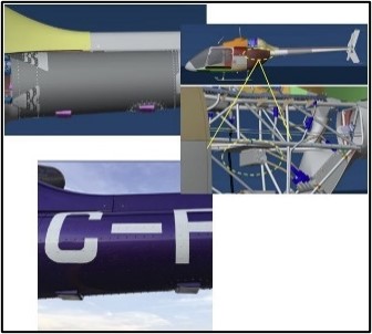 Bell 206 Series, Radar Altimeter Antenna Mount Kit